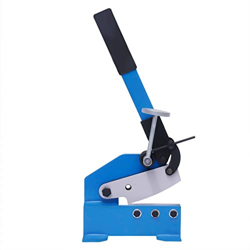 Heavy Duty Plate Flat Metal Steel Sheet Cutting Shears - Manual Metal Shear Cutter - Lever Shearing Tool 125mm - Efficient & Precise Heavy Duty Shear for Sheet Metal - Ideal for DIY & Industrial Use