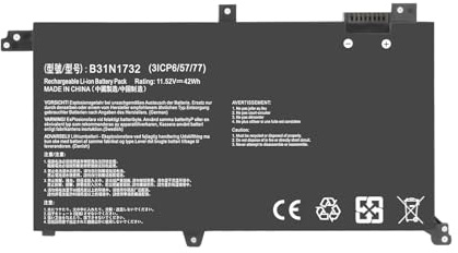 Shentec B31N1732 Batterie pour ASUS VivoBook S14 S430FA S430FN S430UF S430UA X430FN X430UF X430UN K430FA K430FN X571G X571GD X571GT FX571GT FX5711G LH FX57. 1LI F571GD, F571GT