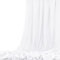 Tissu d'étamine en Gaze de Mariage Blanc 9,2 m x 90 cm, Drapage d'arc de Plafond, Chemin de Table, étamine Bricolage pour Chaise, Ceinture, Serviettes, Drapé, Décoration de Mariage