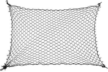 Dog Car Barriers, Universal Pet Guard Car Pet Barrier for Dogs, Mesh Dog Car Divider Net Pet Guard Car Driving Safety Net Fence Protection Stretchable Storage Bag with Buckle for SUV Truck Vehicle