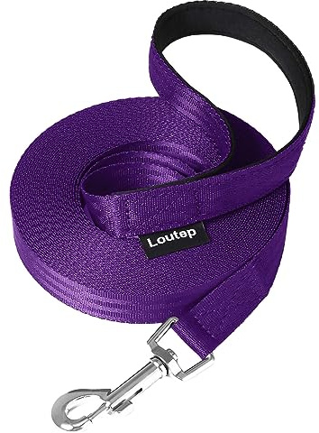 Loutep Schleppleine Für Hunde Lange Leine 3m 5m Schleppleine 10m Für Hunde 15m 20m 25m 30m Hundeleine Für Kleine Mittel Große Hund Langlaufleine Wasserfest Leicht Laufleine