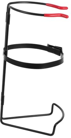 OKUMEYR Estintorestallazione Facile Acciaio Inossidabile e Terra Piantana da Estintore da 3-4kg Plastico, Supporto Versatile per Garage e Negozi