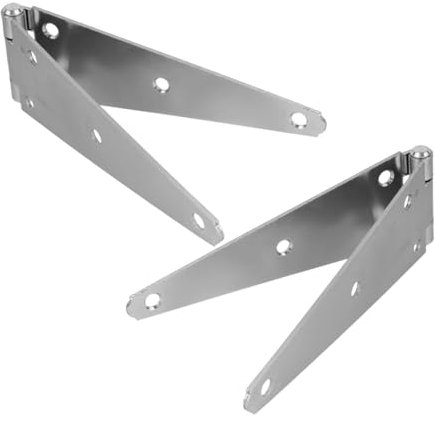 Generisch 2 stücke Heavy Duty Band Scharniere Verzinktem Eisen für Tor Türen 5 Zoll Scheune Garage Tür Scharniere Im Freien Verwenden