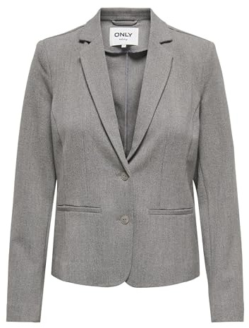 ONLY Onlpoptrash-Elise L/S Blazer TLR, Rock Ridge, S Donna