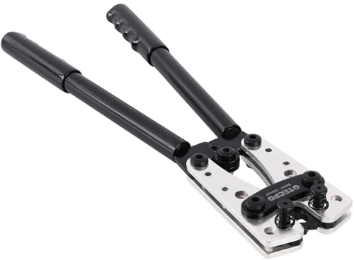 TECPO Crimpzange Kabelschuhzange Quetschzange Presszange Kabelschuhe Crimp Zange für 6-50 mm²