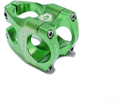 Potence de vélo robuste en alliage d'aluminium, adaptée pour les vélos de descente, 31 8 x 35 mm (vert)