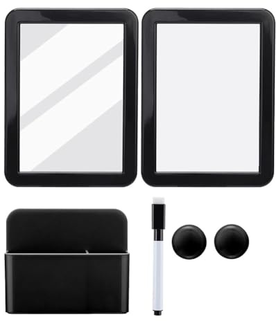 Eieenotee Kit D'Accessoires de Casier - Supplie de Rentrée Scolaire pour Fille, Support de Marqueur Effaçable à Sec pour Tableau Blanc Magnétique et Fournitures Scolaires, A