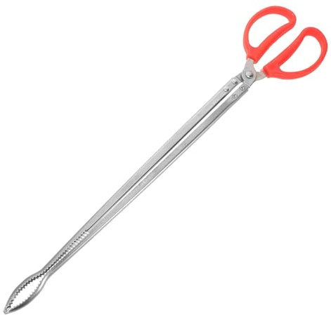Cabilock Pinza per Granchi in Metallo Acciaio Inox Impugnatura Ergonomica Strumento Multifunzione per Cattura Anguille Granchi e Aragoste Attrezzo Robusto per Attività All’Aperto