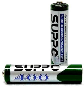 Lot de 2 batteries rechargeables d'origine Suppo ou GP - 400 mAh - Pour le combiné Gigaset
