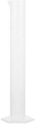 TOPBATHY Graduierter Messzylinder Labor Messzylinder 100 Ml Messzylinder Flüssigkeitsmesszylinder Hoher Messzylinder Weiß Messbecher Verdicken