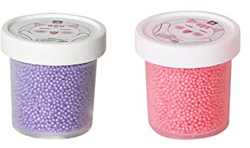 Pasdrucn 2-teilig Katzenstreu Deodorant Perlen Aktivkohle absorbiert Engen Geruch Cat Stink Bead Katzenstreu Deodorant Perlen Natürliche Zutat Bequem Langlebig für Katze 500g