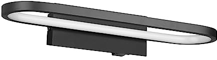 Trio Leuchten LED Wandleuchte Gianni 283770132, Metall Schwarz matt, inkl. 17 Watt LED |