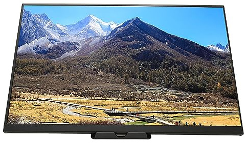 Monitor Portátil, Pantalla IPS de 18 Pulgadas, Monitor de Resolución de 2,5 K, Interfaz Multimedia HD Tipo C de 144 Hz, Altavoz Dual de 3,5 Mm, Pantalla Portátil para PC (Enchufe