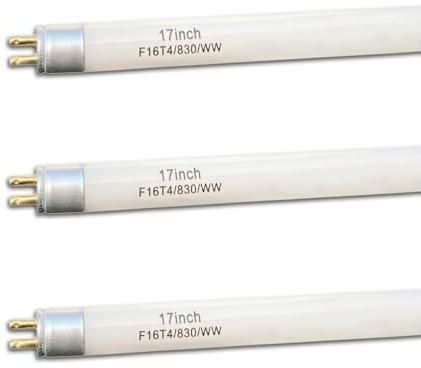 Flyercatch 17'' T4 16W Warm White Fluorescent Bulb Replacement Furnlite FC-952 Light,Westek 20125 - FA200WBC,16 Watt 120V Linear 3000K FC-953,G5 Base (3 Pack)