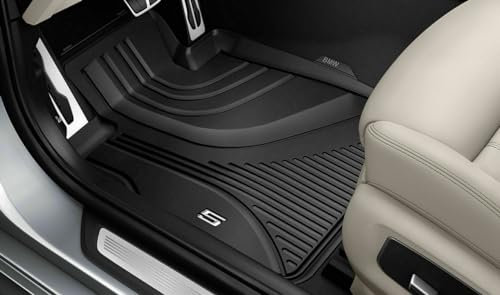 BMW Gummimatten Fußmatten Allwetter Set 5er G30 F90 G31 vorne + hinten