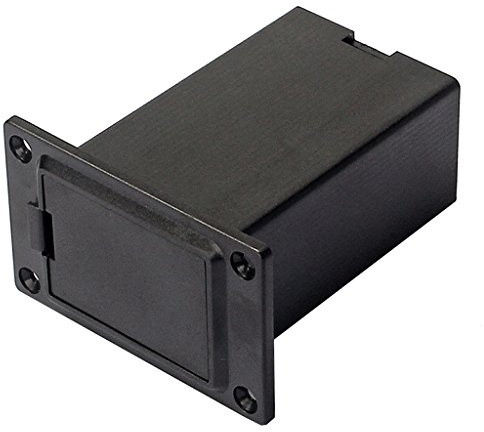 YIGZYCN 1 support noir 9 V pour boîte de rangement pour guitare, basse, picku