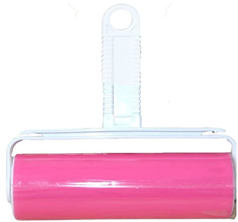 Tierhaarentferner 1 stücke große wasserwäsche klebrige haarentfernung Haustier Gummi Pinsel sauberer Remove Home Accessory haften Pinsel fussel haften walzen Tierhaarentferner Kleidung(Pink)