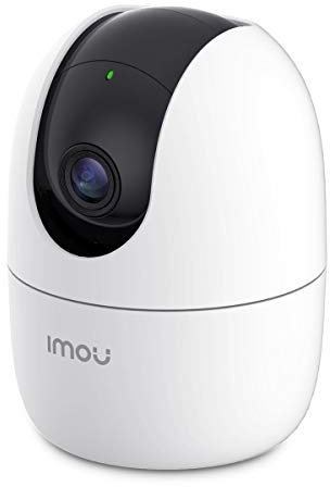 Imou Ranger 2 5MP (IPC-K2EN-5H2W) - Telecamera a cupola WiFi motorizzata da 5 MP dispone di IA, monitoraggio automatico, audio bidirezionale, sirena, microfono, infrarossi da 10 m,