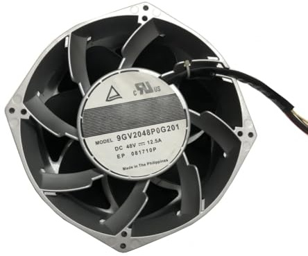 REAMTONY Cooling fan 48V 200mm 20070 for 9GV2048P0G201 12.5A 600W 200x200x70mm Cooling fan 4-Wire