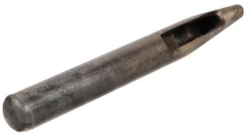 BELLIFFY Punzón Ovalado Herramienta Perforación Cuero Manual Bricolaje Sacabocados Oval Perforadora Cuero Diy