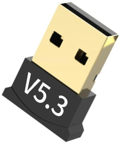 Qusedwey Adaptateur Bluetooth 5.3 pour PC - Émetteur de Récepteur Dongle USB pour Les Écouteurs de Clavier de Souris