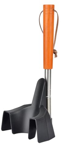 Generiskt förlängt – 45 cm långt handtag telescopic bärbar metall tunel | justerbar design, lätt enkel användning | Smidig ingång med bekvämt grepp för män kvinnor barn