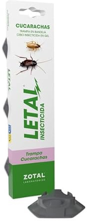 3 Trampas Cucarachas con Gel Insecticida en Interior Muy EFICAZ | Trampas Cebo Insecticida en Gel con Imidacloprid 2,15% | Eliminación Definitiva de Cucarachas Rubias y Negras | Nexum Market