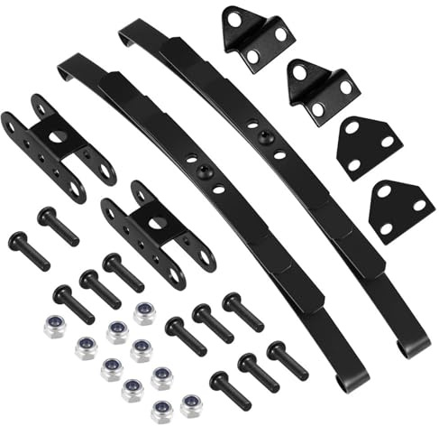 RC Models For Rock D90 4WD 1/10 For Leaf Springs Suspension Steel Bar Highlift Chassis RC Crawler Car Model Accessories Assemble(Style A)