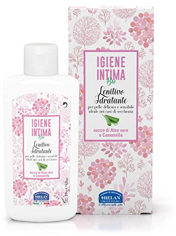 Helan - Crema hidratante íntima orgánica, 200 ml