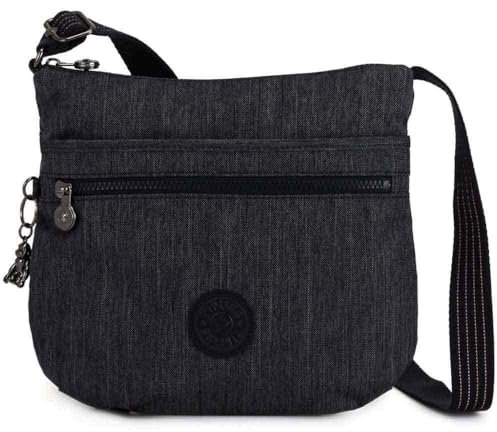 Kipling ARTO Mittelgroße Umhängetasche, Active Denim (Blau)