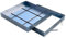 Schachtabdeckung Edelstahl Schachtdeckel auspflasterbar Gullideckel A15 EN124 Höhe 80 mm (Edelstahl, 1000 x 1000 mm)