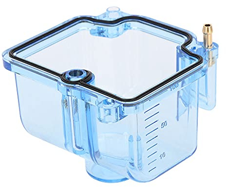 JFG RACING Motorrad-Vergaser Transparent Bodenschale Vergaser Ölkappe für PWK 28 30 32 34 Carb Blau