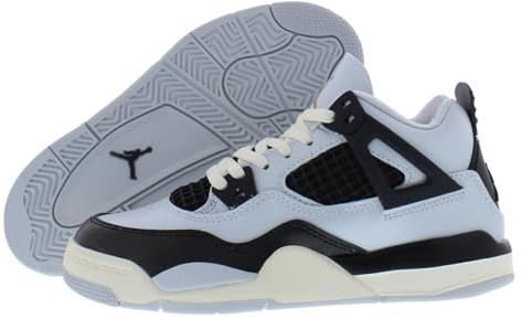 Jordan Little Kid's 4 Retro Pure Platinum/Metallic Gold (FZ8586 070)