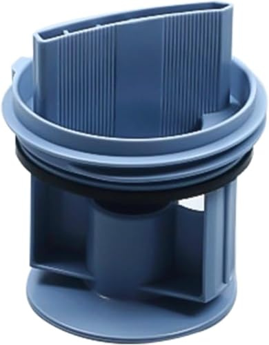 Filtre à Peluches Adapté aux Pièces Détachées de Lave-Linge et Sèche-Linge. Le Filtre à Peluches est Compatible avec la Plupart des Machines à Laver du Marché. (Bleu)