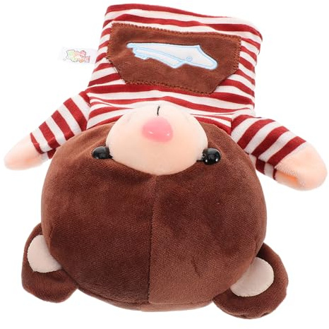 ORFOFE Kinderhandpuppe Plüschbär Aus Weichem Stoff Interaktive Tierhandpuppe Für Eltern Kind Spiel Puppentheater Und Frühe Bildung Im Klassenzimmer