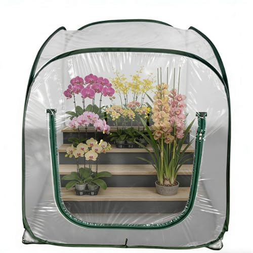 Serre per esterni, in PVC trasparente, pieghevole, per balcone, terrazza, giardino, giardinaggio, freddo,