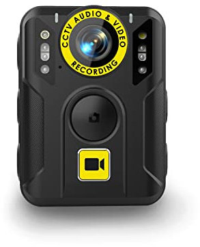 REWIRE SECURITY RX-2s Body Worn Camera | Bodycam for Doorman, SIA Security, Bailiff, Warden, Police | High Definition 1080p Night Vision | 6 Hours Record Time, 170 ° Angle Lens & 32GB Built-In Memory