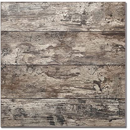 banjado Glas Magnettafel (100 x 50cm) - Magnetwand Glas - Magnetpinnwand als Memoboard - Pinnwand Magnettafel Küche, Büro, Kinderzimmer - Alte Planken