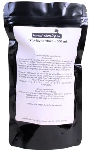 Bonsai-Shopping Mykorrhiza, Ektomykorrhiza - 500 ml für viele Pflanzen und Bonsai 63054