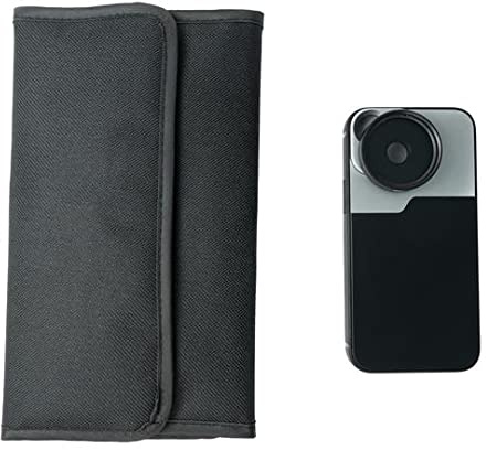 SYSTEM-S ND Filter Set 37 mm Neutral Density with Case and Bag for iPhone 13 Mini