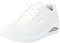 Skechers Men's Uno Stand on Air Sneaker, White Durabuck Mesh, 8 UK