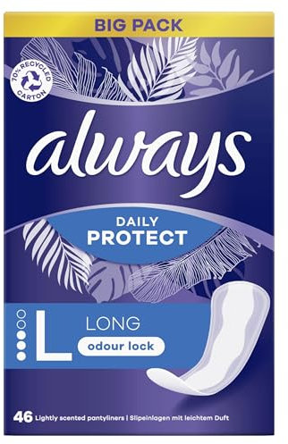 Always - Always Dailies Pantyliners Large - 46 Pieces