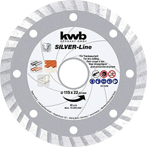 kwb 797870 Disque à tronçonner diamanté Diamètre 230 mm Ø de perçage 22.23 mm Pierre 1 pc(s)