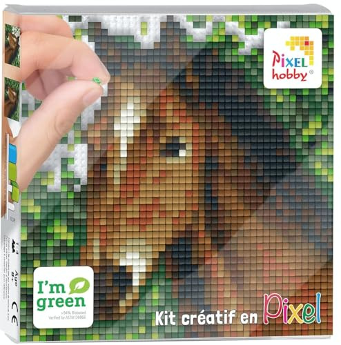 Pixel-Kreativ-Set – Bild 12 x 12 cm – Pferd