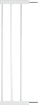 hauck 21 cm Verlängerung für Türschutzgitter ohne Bohren, White | Kompatibel mit hauck Open N Stop 2, Clear Step 2, Clear Step Autoclose 2, maximal 2 Verlängerungen je Gitter, eine pro Seite