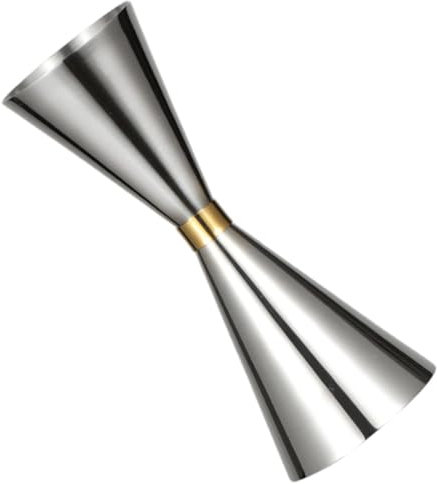 TOPBATHY 1 Stück 304 Weinmesser aus Edelstahl easy putz ml messbecher Unze Cocktailbecher Getränkemixer Messbecher aus Edelstahl Doppelkopf-Messbecher Doppel-Jigger Haupt Unzen Tasse Oz Cup