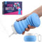 Cynpel Foldable Peri Bottle - Compact Leak-Proof Portable Travel Bidet Sprayer - Ideal for Postpartum Care Perineal Spray Wash & Personal Hygiene - Jet Spray Portable Bidet - Blue