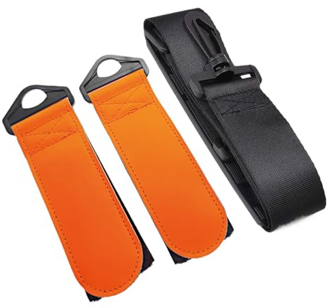 Cinghie da sci – Cinghia da sci e porta bastoni | Spallacci regolabili per trasportare sci e bastoni | Tracolla perfetta per uomini e donne per sport all'aria aperta snowboard cinghia fissa per