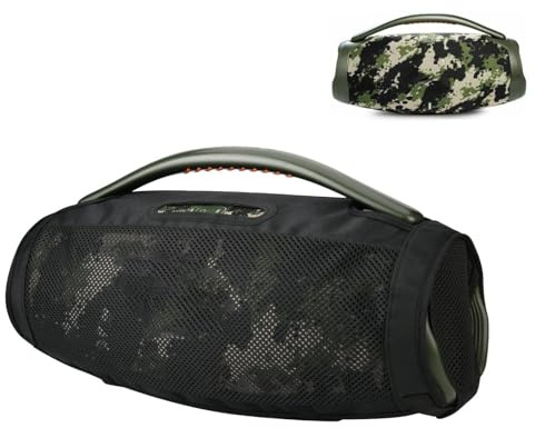 BeisDirect Fundas de altavoz antipolvo para altavoz Bluetooth portátil JBL Boombox 3, cubierta protectora de malla de viaje para accesorios JBL Boombox3