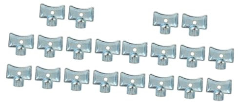 jojofuny 20pcs Handy Radiator Bleed Keys Valve Wrench for Efficient Air Bleeding Essential Tool for Heating Maintenance and Plumbing